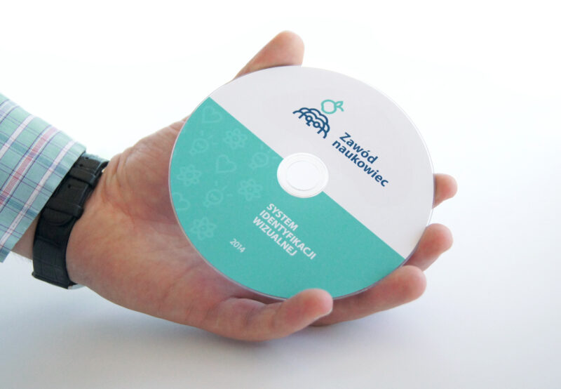 Hand with CD