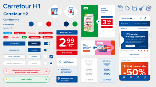 Carrefour graphic elements
