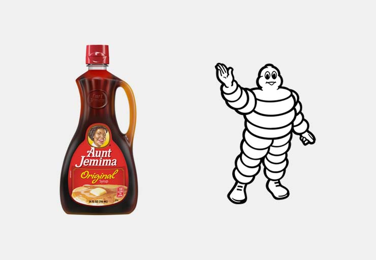 Aunt Jemima and Michelin