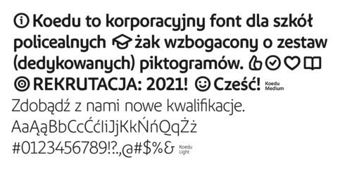 font na zamówienie